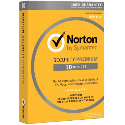 Symantec NORTON SECURITY PREMIUM 21357597 BOX PL 1 USER 10 Urządzeń 1 Rok  SKLEP KOZIENICE RADOM