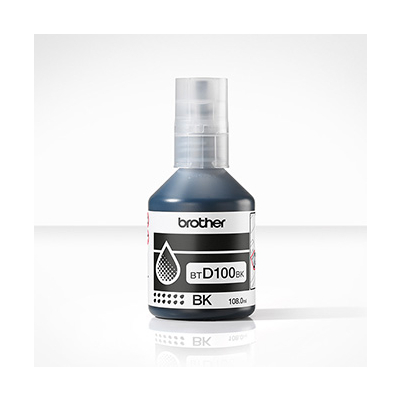 Brother oryginalny ink / tusz BTD100BK, black, 7500s, 108ml