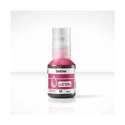 Brother oryginalny ink / tusz BTD100M, magenta, 5000s, 48.8ml