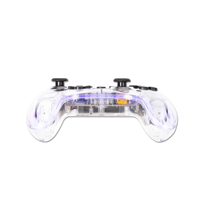 Gamepad Marvo GHOST 40, bezprzewodowy, 17przycisk, wielokierunkowy, przezroczysty