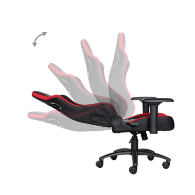 Dla gracza fotel Marvo CH-118, czarno-czerwona