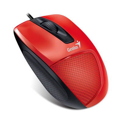 Genius DX-150X Mysz przewodowa, czerwona, 1000DPI