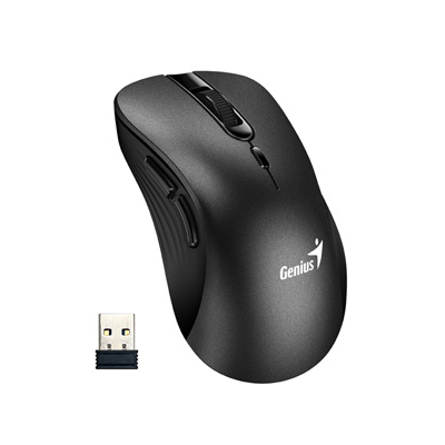 Genius Ergo 8100S Mysz bezprzewodowa, czarna, 1600DPI