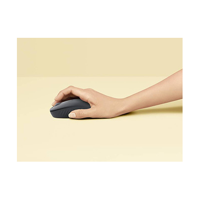 Logitech M196 Bluetooth Mysz bezprzewodowa, szara, 1000DPI