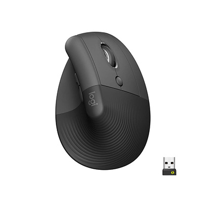 Logitech LIFT GRAPHITE Mysz bezprzewodowa, szara, 4000DPI