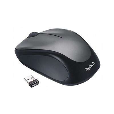 Logitech M235 Mysz bezprzewodowa, szara, 1000DPI