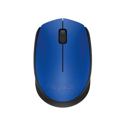 Logitech M171 Mysz bezprzewodowa, niebieska, 1000DPI