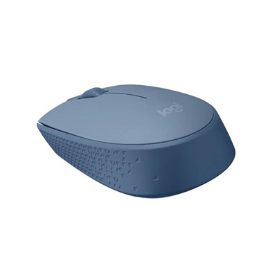 Logitech M171 Mysz bezprzewodowa, niebiesko-szara, 1000DPI