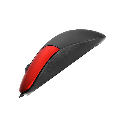 Marvo DMS002RD Mysz przewodowa, czarno-czerwona, 1200DPI