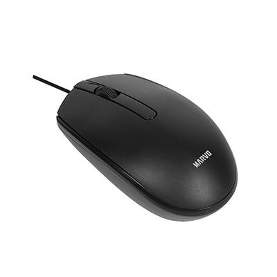 Marvo MS003 Mysz przewodowa, czarna, 1000DPI, EOL