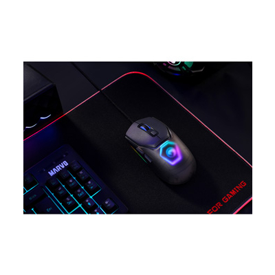 Marvo FIT LITE G1 Mysz przewodowa, szara, 12000DPI