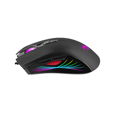 Marvo M519 Mysz przewodowa, czarna, 12000DPI