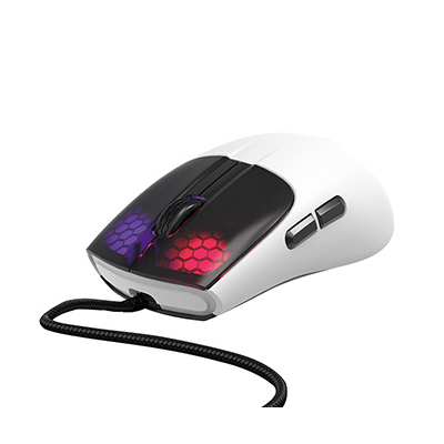 Marvo M727 Mysz przewodowa, biała, 12000DPI