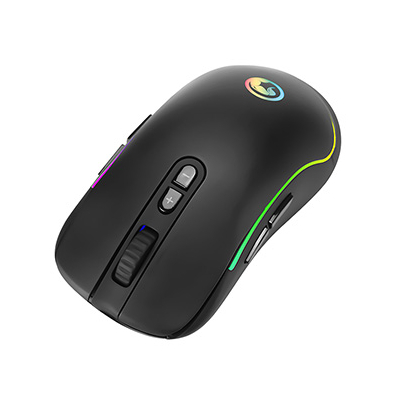 Marvo G942 Mysz przewodowa, czarna, 10000DPI, zdejmowana osłona boczna