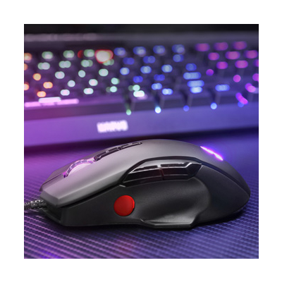 Marvo G945 Mysz przewodowa, czarna, 10000DPI