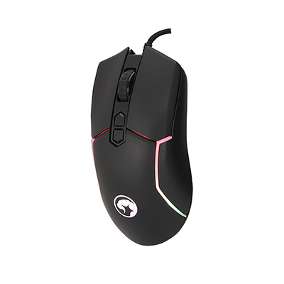 Marvo M655 Mysz przewodowa, czarna, 12000DPI