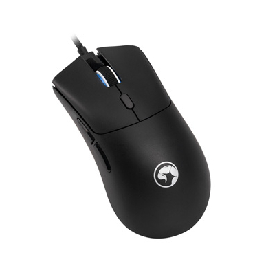 Marvo Niro 40 Black Mysz przewodowa, czarna, 12000DPI