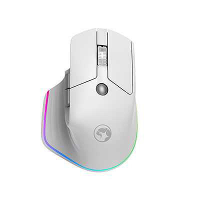 Marvo G803 Mysz bezprzewodowa, biała, 4000DPI