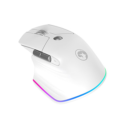 Marvo G803 Mysz bezprzewodowa, biała, 4000DPI