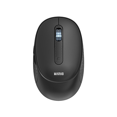 Marvo WM111 BK Mysz bezprzewodowa, czarna, 1600DPI