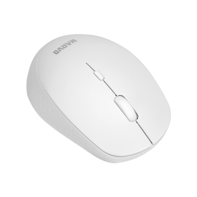 Marvo WM103WH Mysz bezprzewodowa, biała, 1600DPI