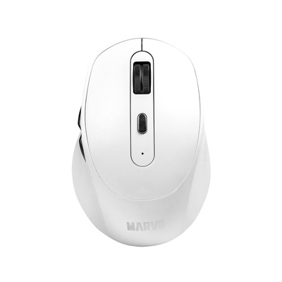 Marvo WM106W WH Mysz bezprzewodowa, biała, 1600DPI, EOL