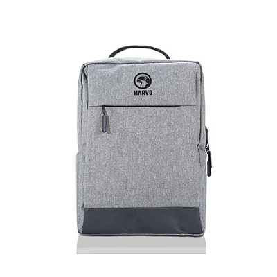 Plecak na  notebook 15.6", BA-03, szary, nylon, port USB do ładowania, Marvo