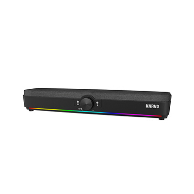 Marvo Soundbar SG-286, 10W, czarny, RGB Rainbow, USB / Bluetooth