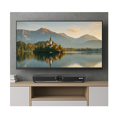 Marvo Soundbar SG-286, 10W, czarny, RGB Rainbow, USB / Bluetooth