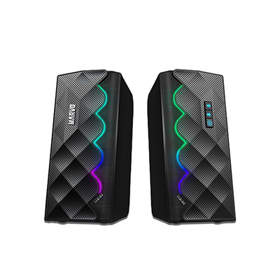 Marvo głośniki SG-269, 6W, czarne, Bluetooth, podświetlanie