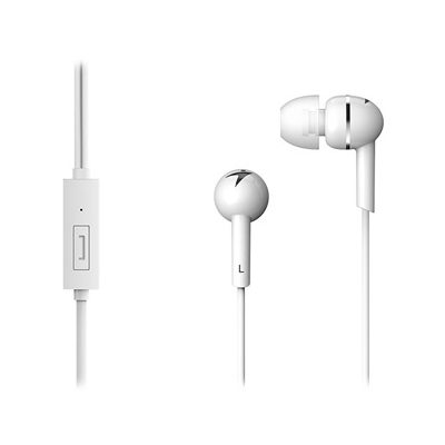 Genius HS-M300 słuchawki z mikrofonem, przewodowa, biała, 2.0, douszne, 3.5 mm jack
