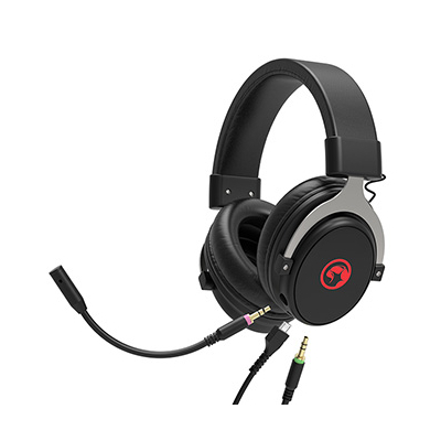 Marvo HG9052 słuchawki z mikrofonem, przewodowa, czarna, 7.1 (wirtualne), podświetlane na czerwono, 7.1 (virtual) typ USB