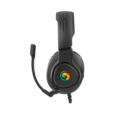 Marvo HG8958 słuchawki z mikrofonem, przewodowa, czarna, do gry, 3.5 mm jack + rozdvojka + USB