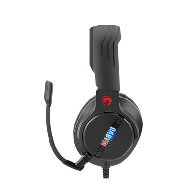 Marvo HG9065 słuchawki z mikrofonem, przewodowa, czarna, 7.1 (virtual), do gry