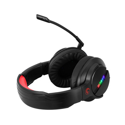 Marvo HG9065 słuchawki z mikrofonem, przewodowa, czarna, 7.1 (virtual), do gry