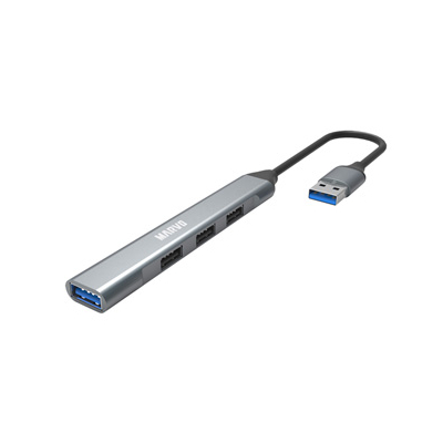 USB (3.0) hub 4-port, UH-ATC01, metalowy, Marvo