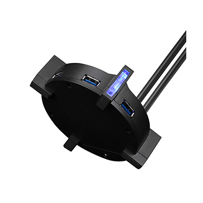 Marvo HZ-04 Podświetlany stojak na słuchawki, czarny