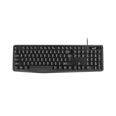 Genius KB-117 klawiatura przewodowa (USB) US, czarna