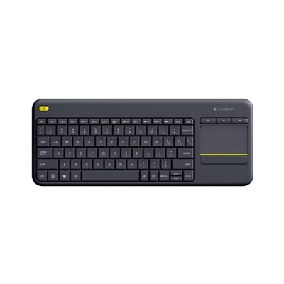 Logitech K400 Plus klawiatura bezprzewodowa CZ/SK, czarna