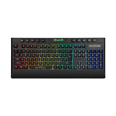 Marvo CM305 RGB zestaw klawiatura przewodowa (USB) CZ/SK, czarna + mysz i słuchawki dla graczy, do gry, membranowa rodzaj RGB podś