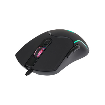 Marvo CM310 EN RGB zestaw klawiatura przewodowa (USB) US, czarna + mysz i podkładka dla graczy, do gry, membranowa rodzaj podświet