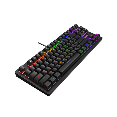 Marvo KG901 klawiatura przewodowa (USB) CZ/SK, czarna mechaniczna