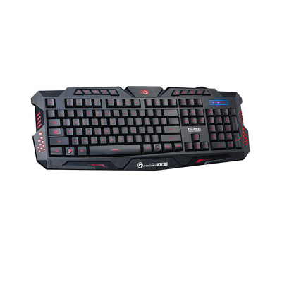 Marvo K636 klawiatura przewodowa (USB) US, czarna