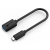 Genius USB redukcja, (3.0), USB C (M) - USB A F, czarna, USB 3.0, do 5Gbps