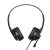 Marvo HP1001 słuchawki z mikrofonem, przewodowa, czarna, 2 x 3.5 mm Jack