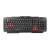 Marvo KW509 klawiatura bezprzewodowa CZ/SK, czarna z optyczną myszką, zestaw gamingowy, membranowa rodzaj