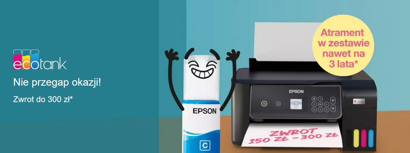 Epson Cashback do 300zł