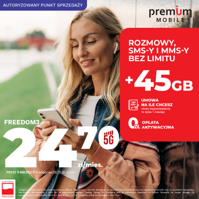 Promocja Freedom3