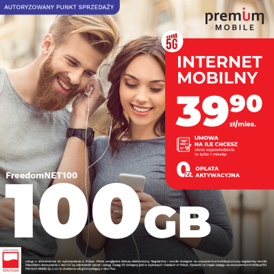 Promocja Freedomnet 100