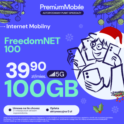 Promocja Freedomnet 100
